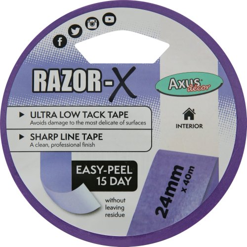 Product Image for Axus Razor-X Sharp Line Low Tack Tape