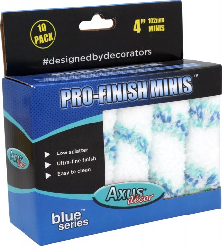 Product Image for Axus Blue Pro-Finish Roller Medium Pile - Pack of 10