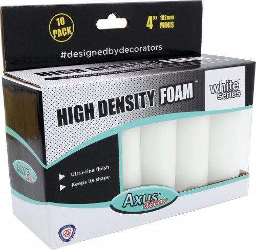 Product Image for Axus White High Density Foam Roller - Pack of 10