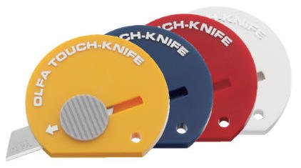 Product Image for OLFA Pocket Touch Knife (Display Card of 32)