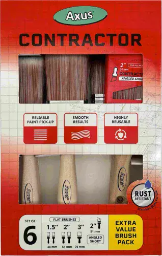Axus Contractor Brush Pack by Axus