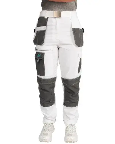 S-Tex Painter's Trousers, Classic Women's Fit, Bright White by Axus