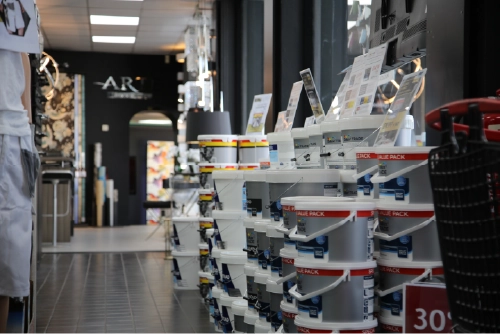 Paint and decorating products showing business growth