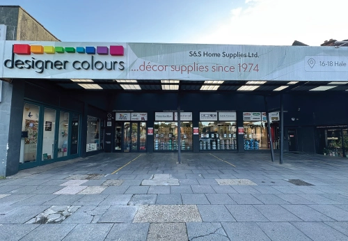 Designer Colours Mill Hill showroom exterior